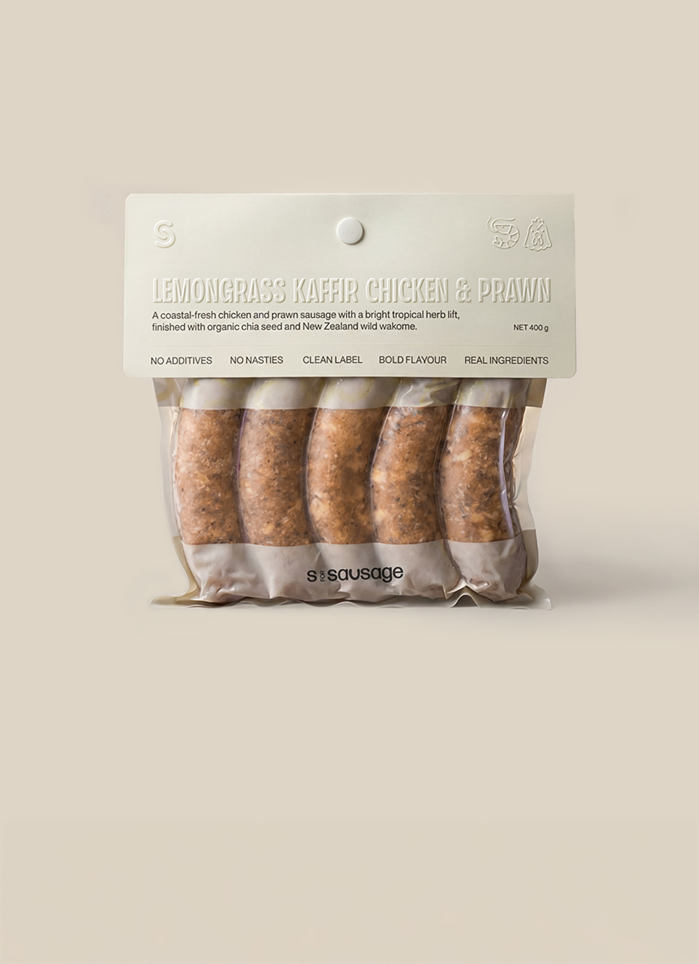 Lemongrass-Kaffir-Chicken-Prawn-Sausage-400g-Pack-new-home